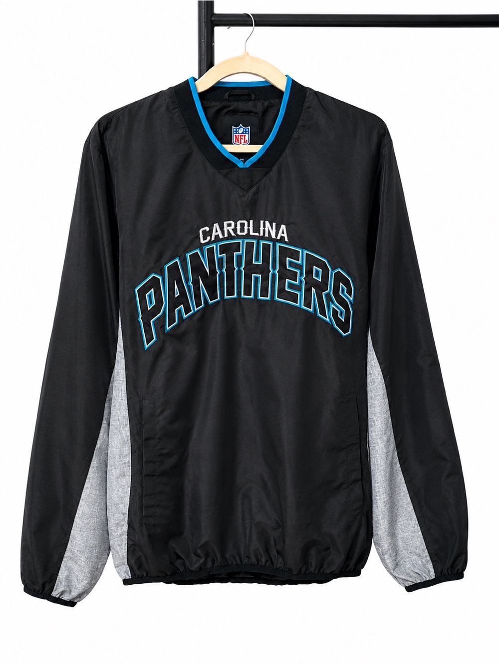 🏈 NFL Carolina Panthers Embroidered Pullover Windbreaker 🏈